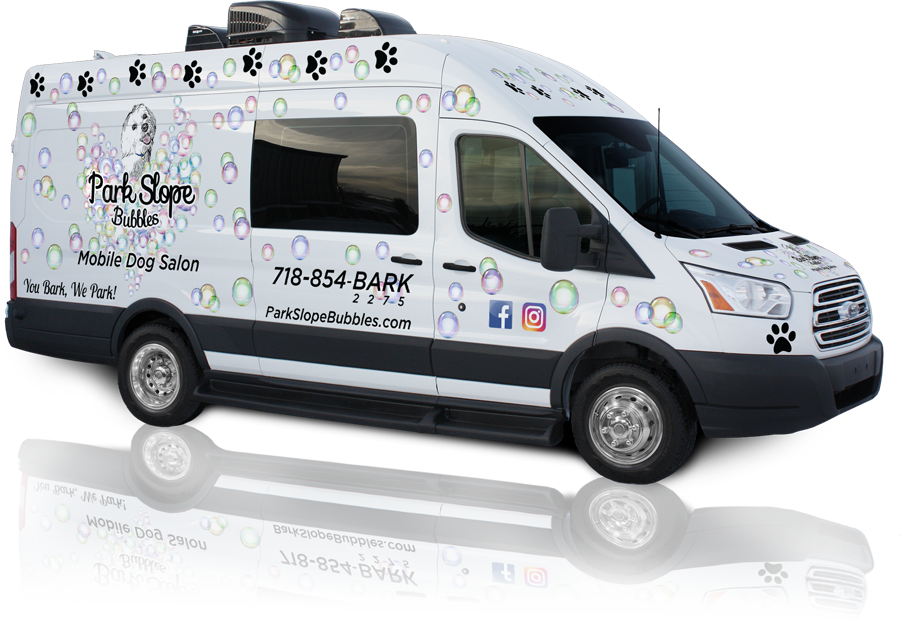 Park Slope Bubbles Mobile Dog Salon | You Bark, We Park!